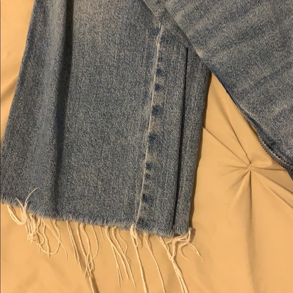 High rise wide leg crop jeans Size 24 - Picture 7 of 10